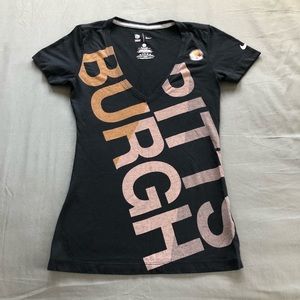 NFL 🏈 Pittsburgh Steelers Women V Neck Top